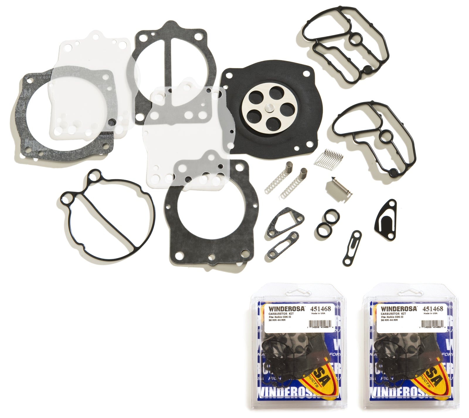 Kawasaki Dual Carb Carburetor Rebuild Kit STS STX 750 by Kawasaki