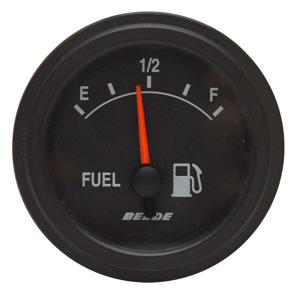 Faria Beede Boat Fuel Level Gauge 2 Inch Black by Faria Beede