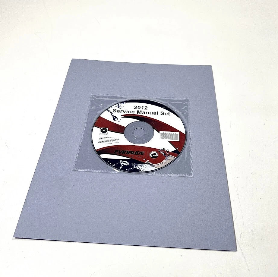 '-New- Evinrude 5008742, 2012 E-tec, Service Manual Set, Cdrom, Oem