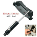 Brake Pad Brake Pad Tester Gauge Measuring Tool Vehicle 13.5*1.3cm