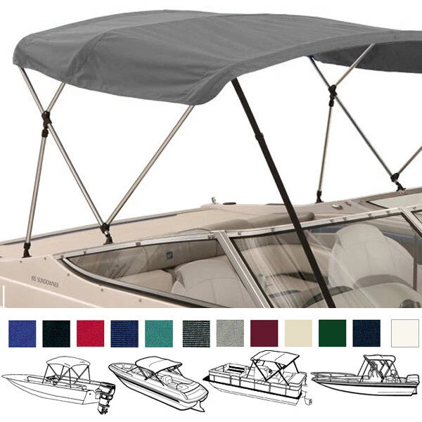 3 Bow Bimini Top Set Fits Boston Whaler 20 Outrage Fishing Center