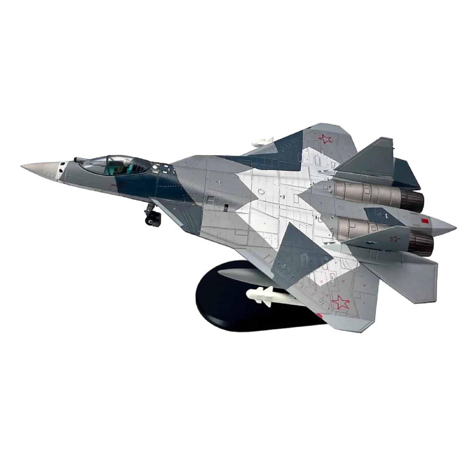 1/100 Scale Russian Su-57 Su57 Stealth Fighter Alloy Aircraft Model