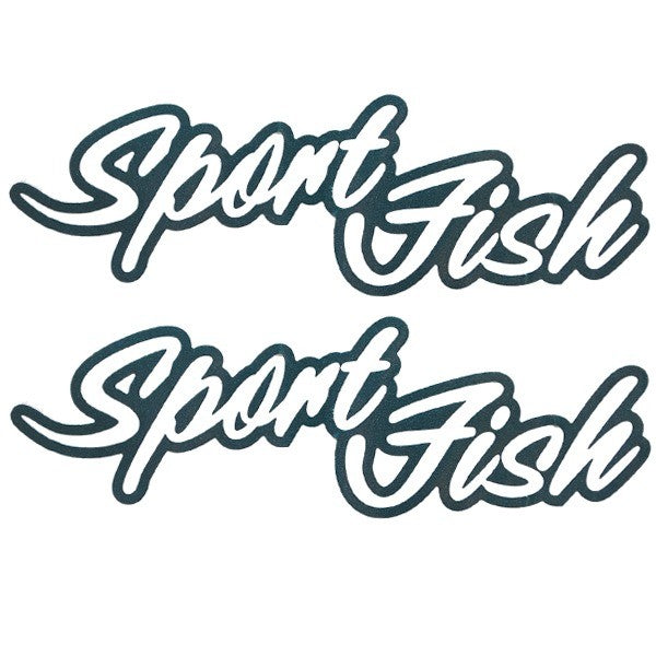 Decal Tracker Sport Fish Green by Tracker