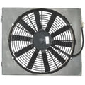 Z40096 Single 14" Electric Fan & Shroud - 18 X 15 1/4 X 5 1/16