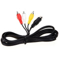 1.8m 9-pin 3rca Audio Video Av Cable Adapter Cord Wire For Sega