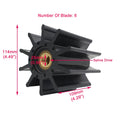Flexible Impeller K-102 Fit Sherwood 22000k G22011-01 Caterpillar
