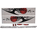 Graphic Decal Set Four Winns Boat Tree Black Red by Four Winns