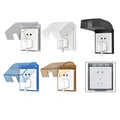 86 Format Socket Cover Box Plastic Design