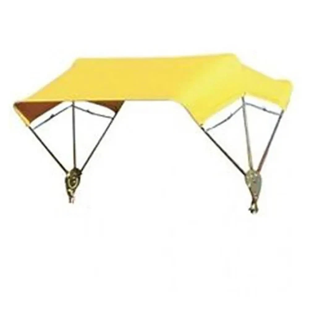 Yellow 3 Bow 40" Buggy Top Tractor Umbrella Frame & Canvas Cover Tbt3