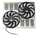 Z40002 Dual 11" Electric Fan & Shroud - 18 1/8 X 22 3/8 X 2 5/8