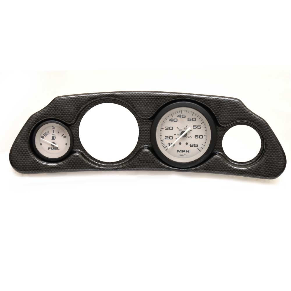 Lund Boat Gauge Panel 2241510 15 1/2 x 4 3/4 Inch Wavy Charcoal by Lund