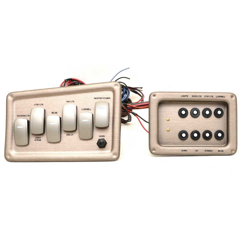 Suncatcher Boat Breaker Switch Panel 73422849 | FC / RF Roman BronzeOp