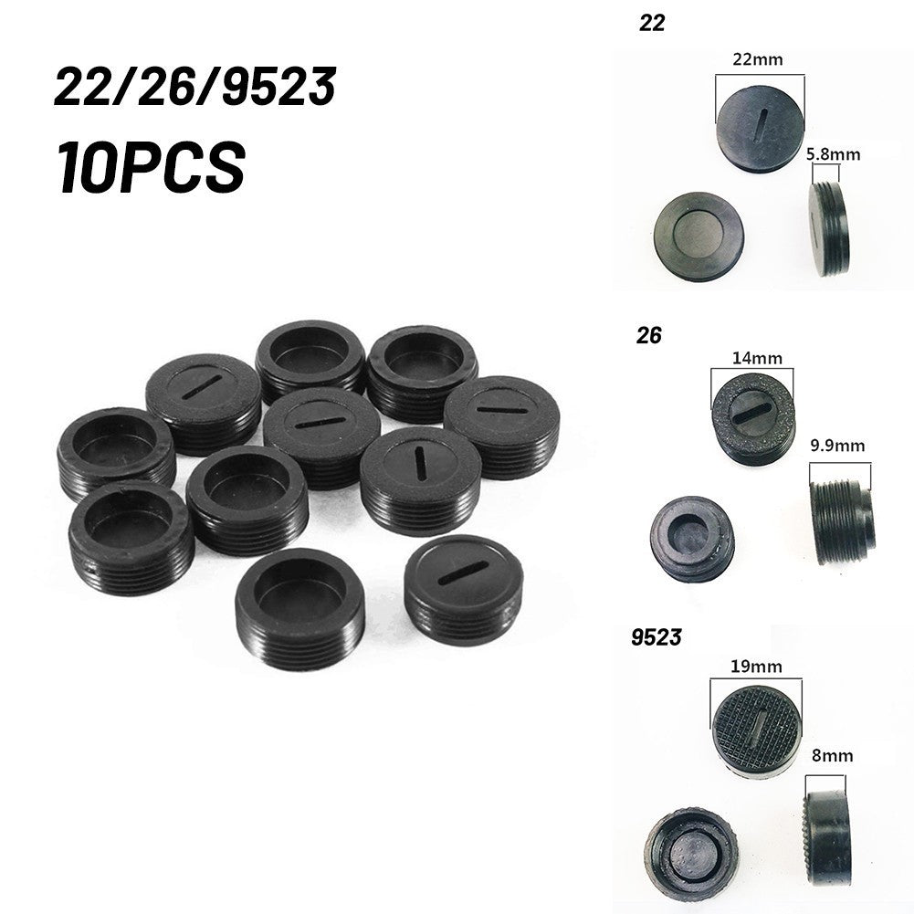 Plastic Carbon Brush Covers 10 Pack