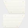 PowerQuest Boat Step Pads 50244 | 7 3/8 x 4 1/2 Inch White (Set of 2)O