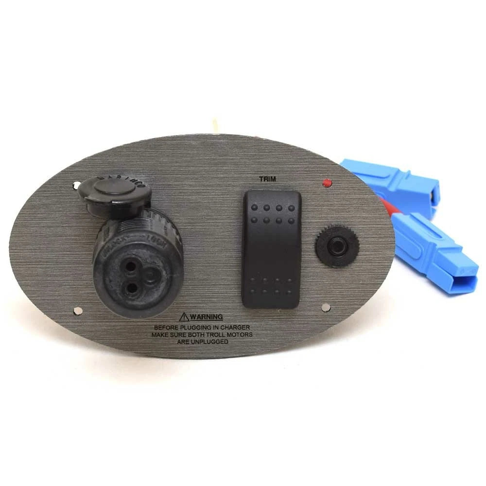 Larson Boat Trolling Motor Panel 5766617 | W/ Harnesses 12/24V ( Kit)