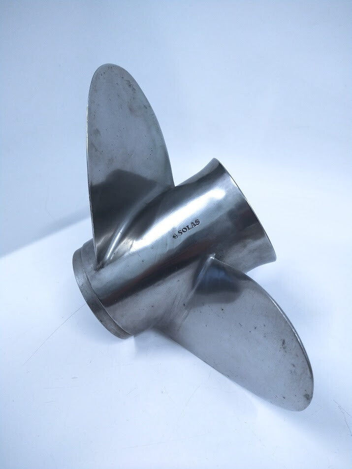 Solas 3 X 13 1/4 X 17 , Stainless Steel Propeller - | Hook & Hull Co