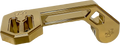 Pro One T Rex Shorty Shifter Arm Gold For Harley Davidson 2014-2017