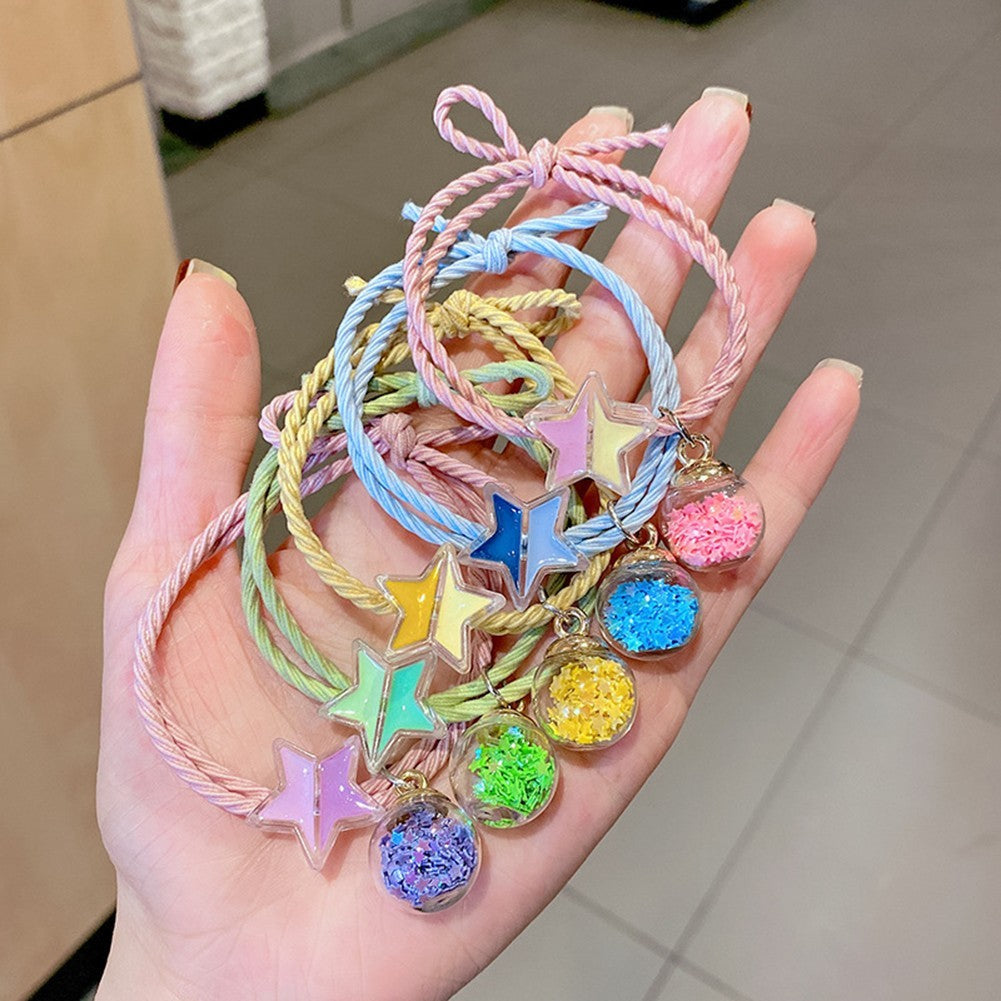 Hair Tie Set Colorful Scrunchies