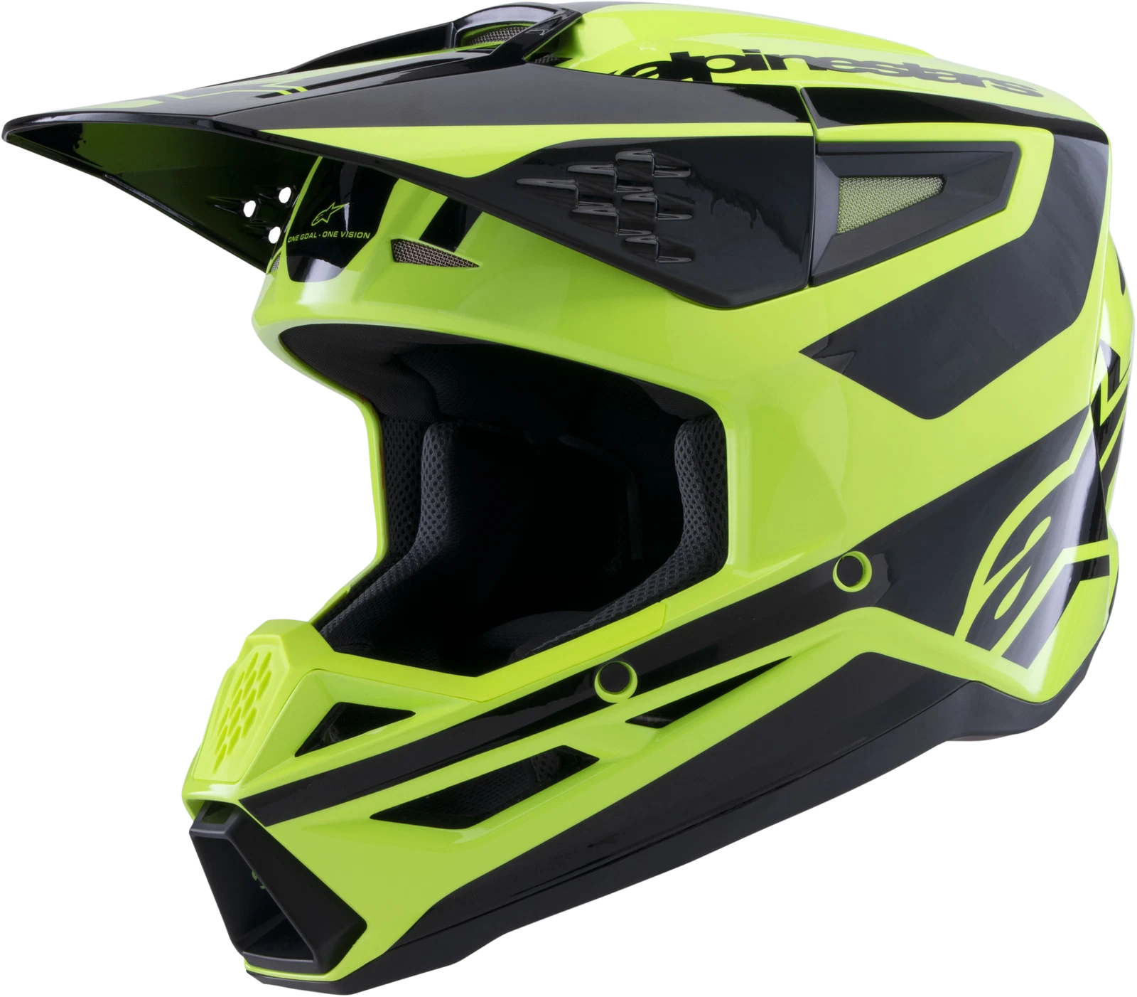 Alpinestars Sm3 Heat Helmet Large Off-road Dot Ece 2206 Yellow