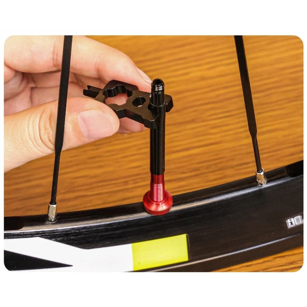 Tire Valve Tool for Bike Maintenance