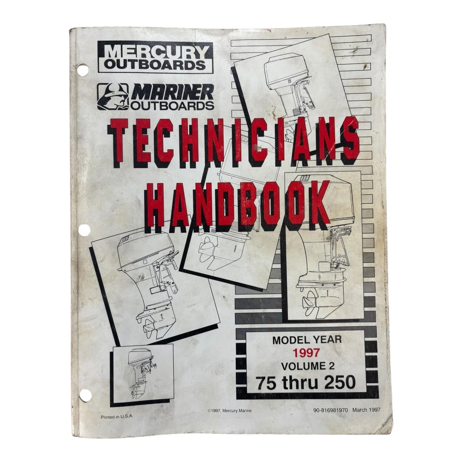 Mercury/marine<wbr/>r Outboards 90-816981970, Technician's