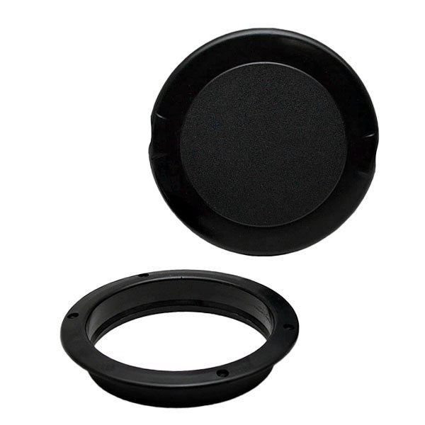 IPS Boat Access Plate 505-109 | 4 1/4 Inch Black PolypropyleneOpens in