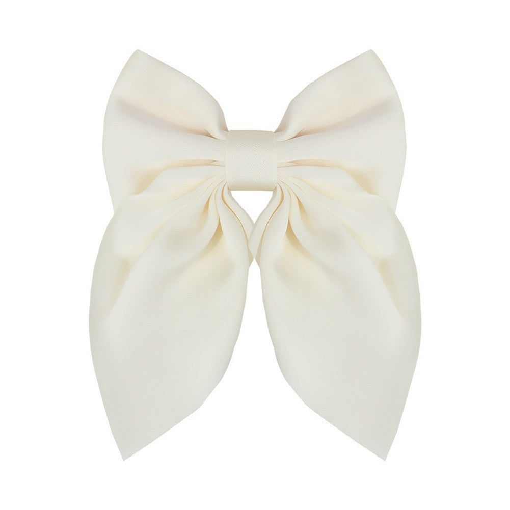 Satin Bow Hair Clip