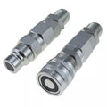 Flat Face 1/2 Body Hydraulic Quick Connect Coupler | Hook & Hull Co