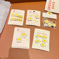 Plumeria Hairpin Floral Design Portable Size