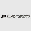 Larson Boat Raised Decal SL24 Mirrored