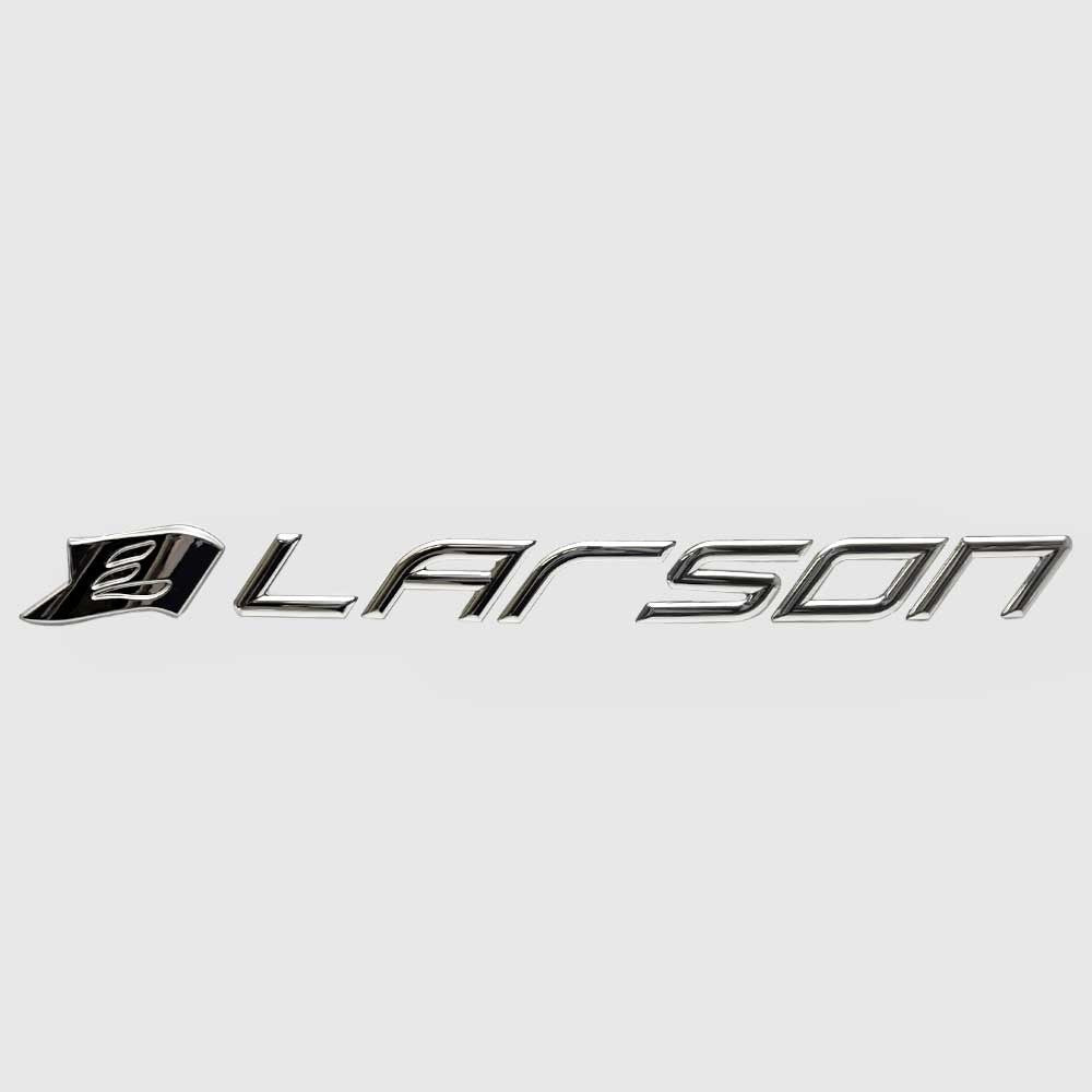 Larson Boat Raised Decal SL24 Mirrored