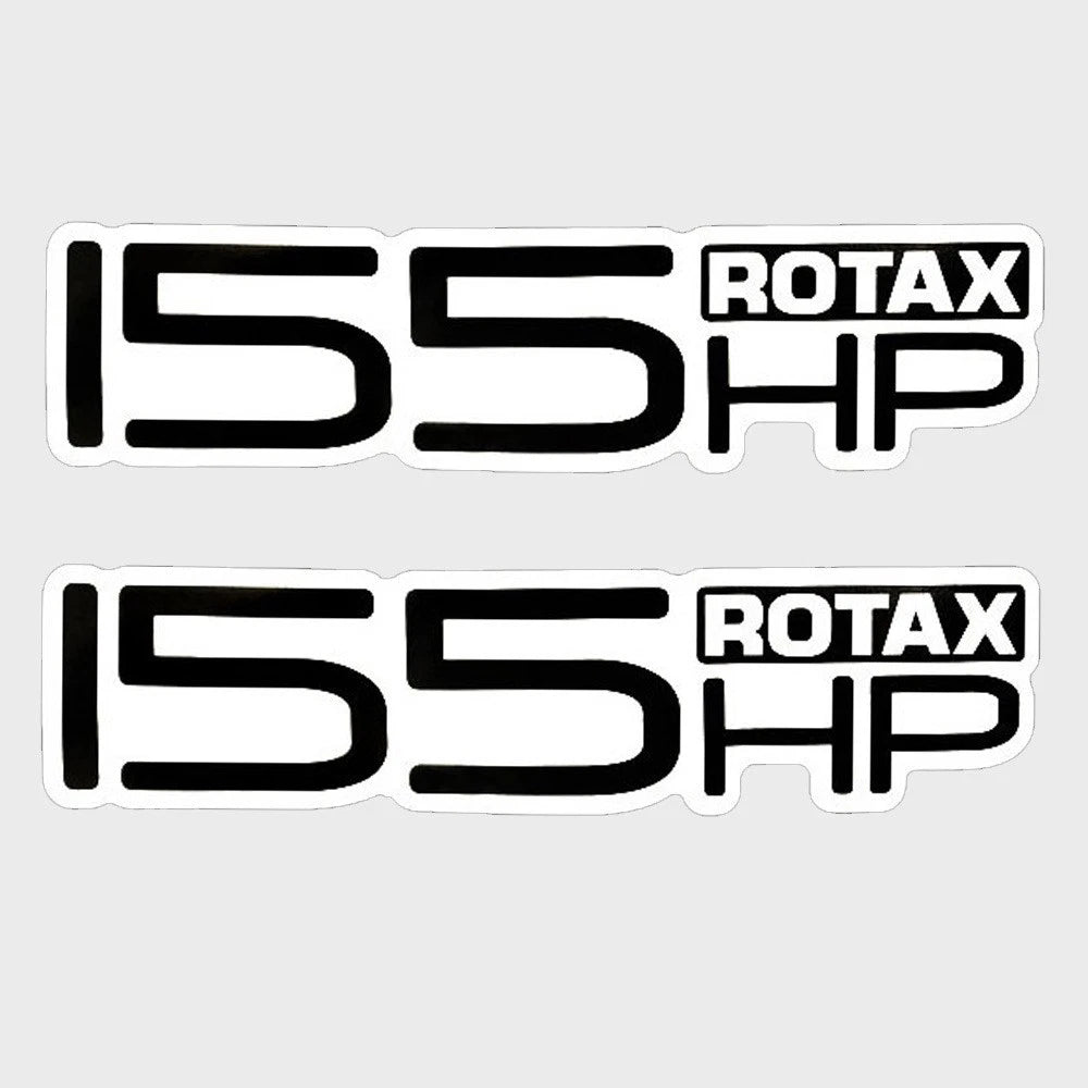 Rotax 155 Hp Boat Decals 204-902-043 | Engine Stickers (Pair)