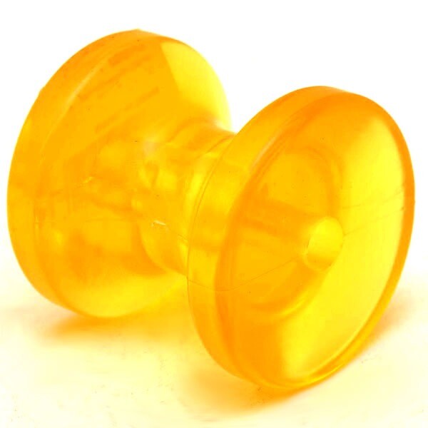 Boat Bow Roller Attwood 3 Inch Yellow Plastic by Attwood