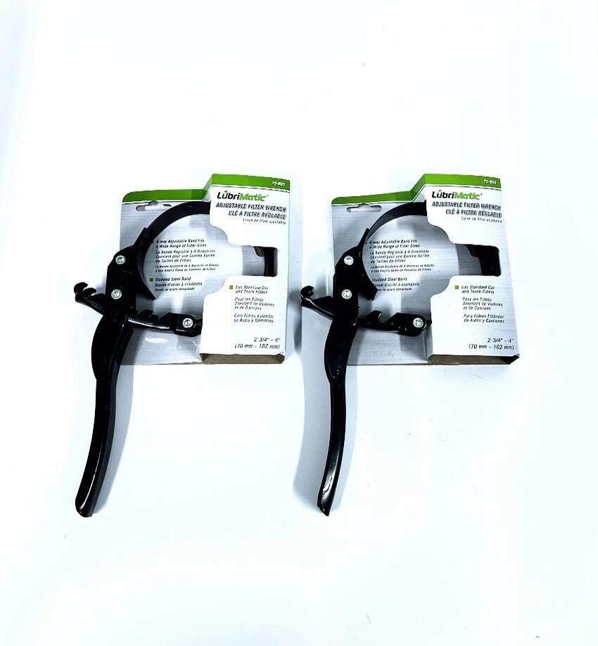 Lubrimatic 70-805, Adjustable Filter Wrench, 2 Pack | Hook & Hull Co