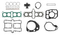 Full Gasket Set For Suzuki Gs 550 Mx 1981