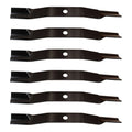 6 Medium-lift Blades Fits Woods L306 Rm306 Rm600 With 72" Cut Deck