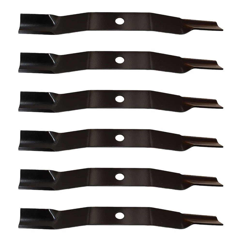6 Medium-lift Blades Fits Woods L306 Rm306 Rm600 With 72" Cut Deck
