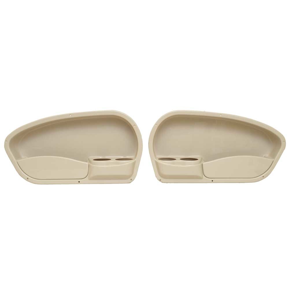 Boat Side Panel Plastic Beige Set of 2