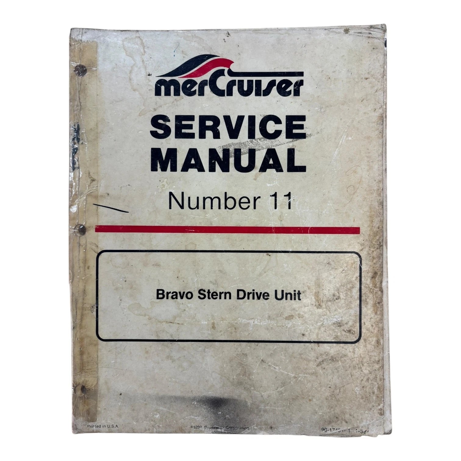 Mercruiser 90-17431--1, Bravo Stern Drive Unit Service Manual #11