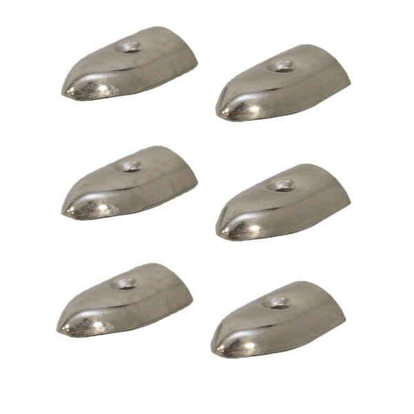 Auveco Boat Welt Tips 1 x 5/8 Inch Nickel by Auveco