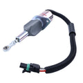 24V Fuel Shutoff Solenoid Re504223 Re54747 For John Deere 330lc 370