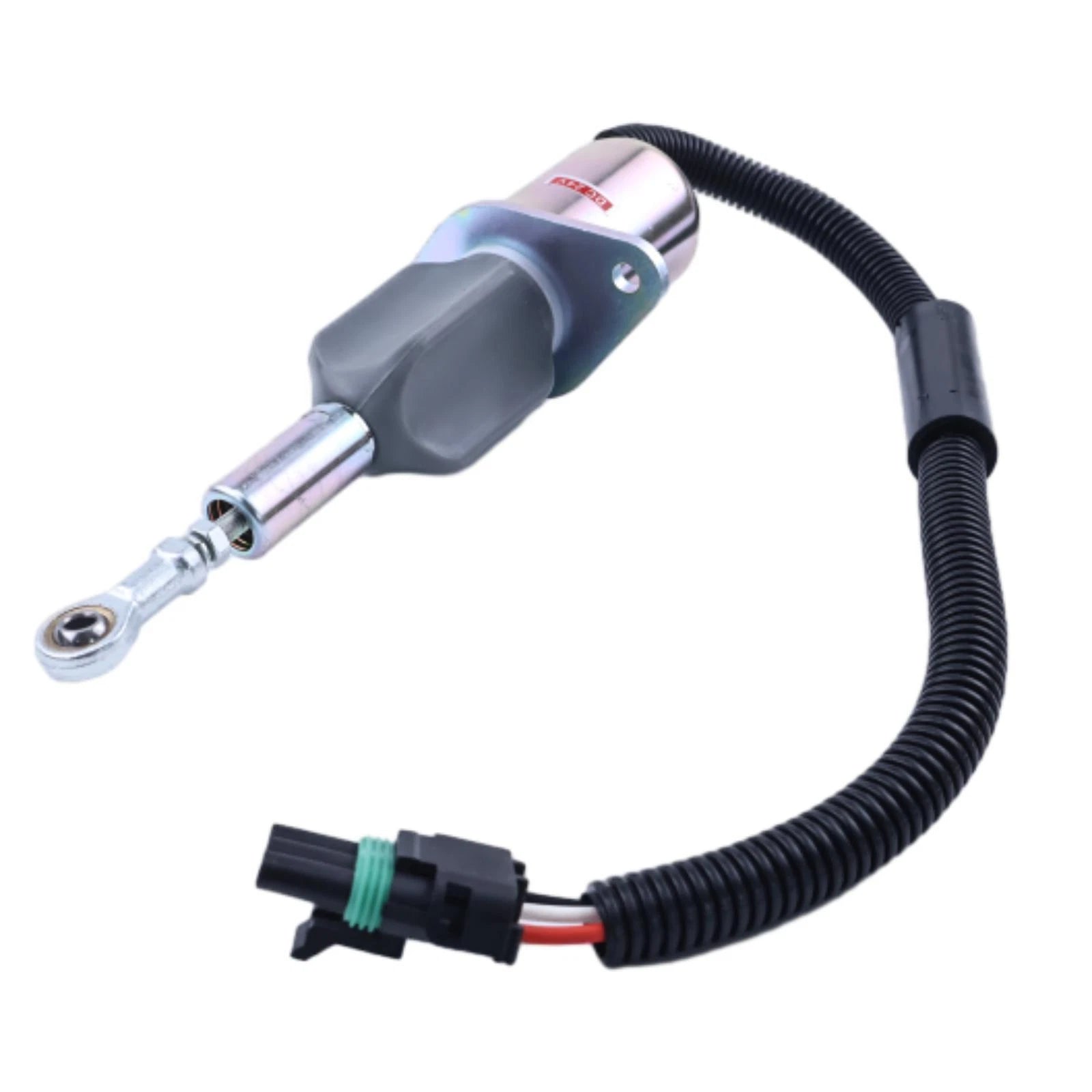 24V Fuel Shutoff Solenoid Re504223 Re54747 For John Deere 330lc 370