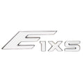 Crownline Boat Raised Emblem Decal 157474-01 | E1XS Silver Sticker 201