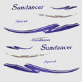 Decal Kit Sea Ray Boat Sundancer Sport Purple by Sea Ray