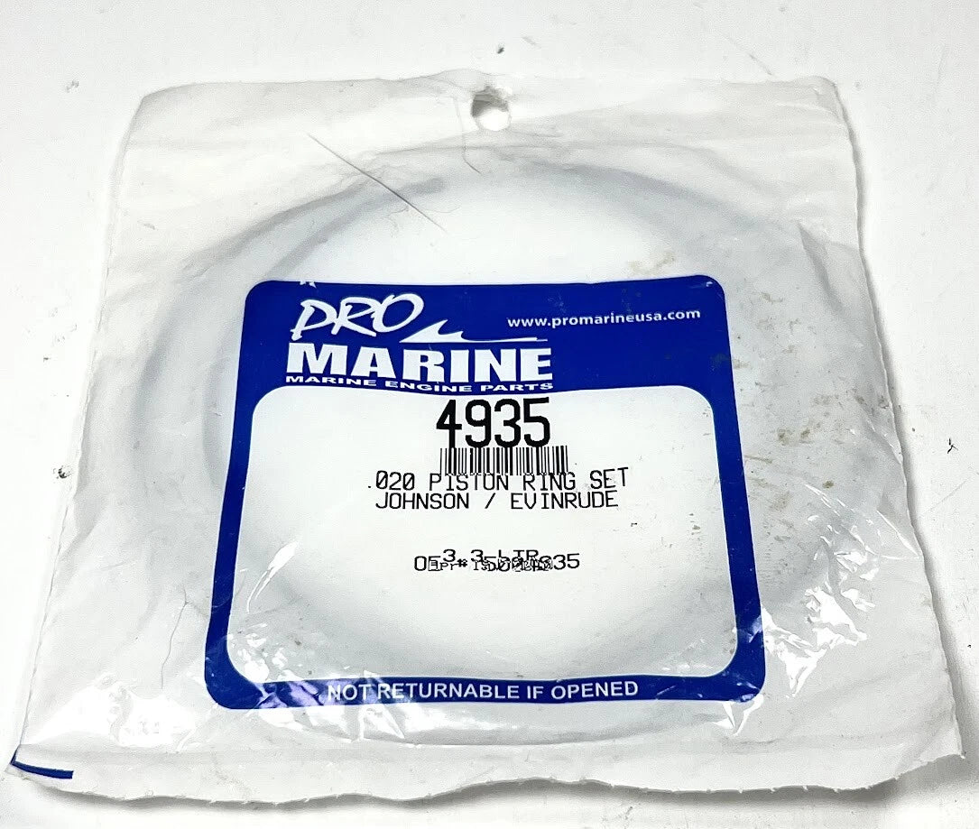 '-New- Pro Marine 4935, Evinrude Johnson Piston | Hook & Hull Co