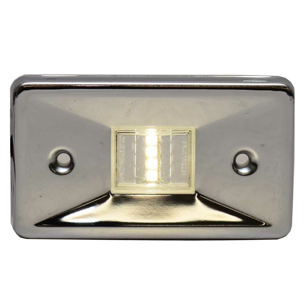 Seachoice Transom Light LED White Rectangular by Seachoice
