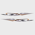 Graphic Decals Boat Checkered Flag
