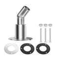304 Stainless Steel Bent Thru Hull Exhaust Fitting For 24mm Hose Pipe