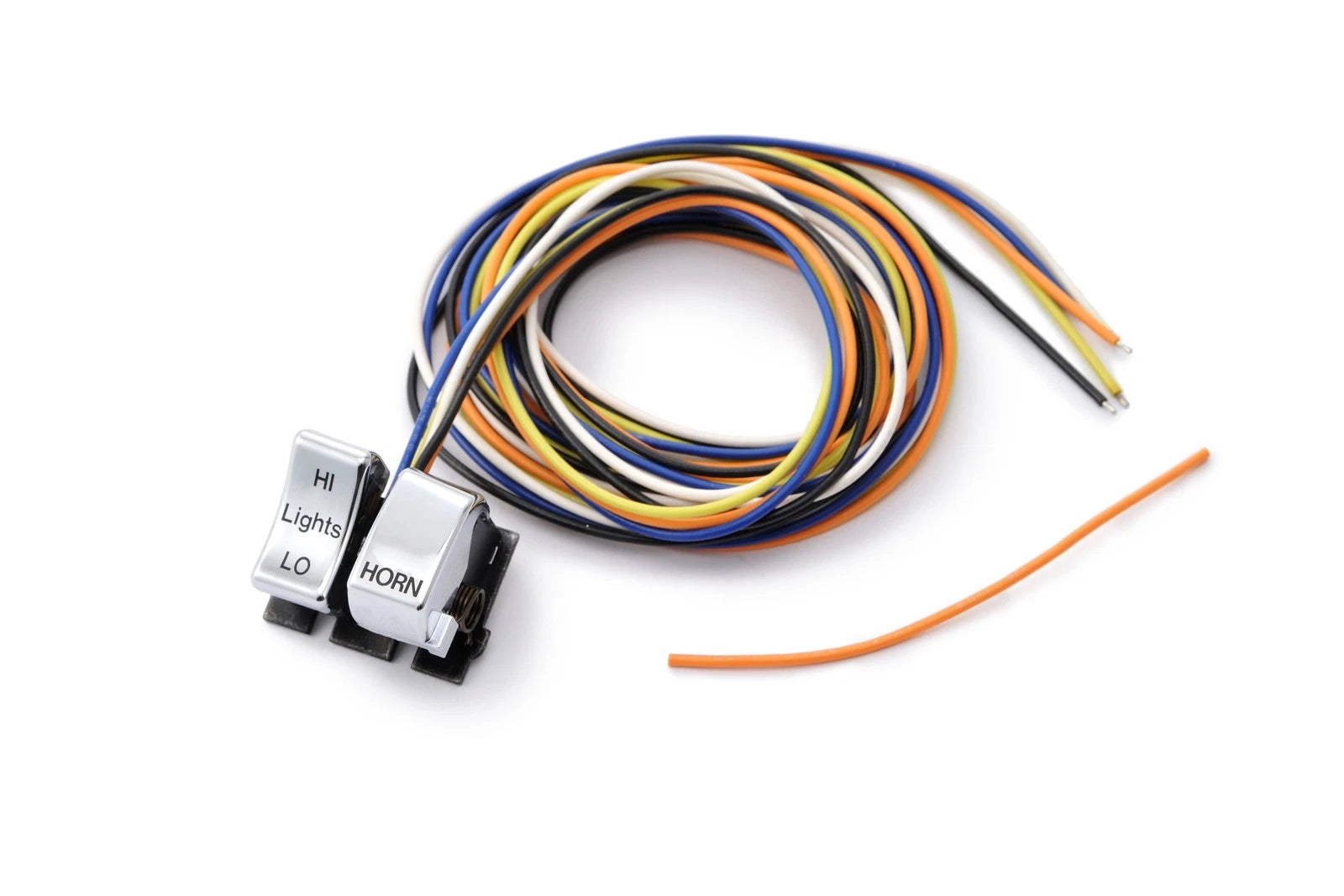Harddrive Dimmer And Horn Switch Assembly Chrome For