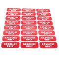 Gasoline Only Fuel Caution Warning Decal for Boat, PWC, Jet Ski, 24x